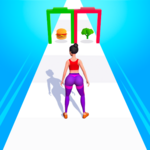 twerk race 3d android application logo